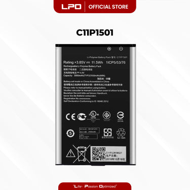 Cellphone Battery	Asus Zenfone 2 Laser 2015	C11P1501 Compatible with Asus Zenfone 2 Laser