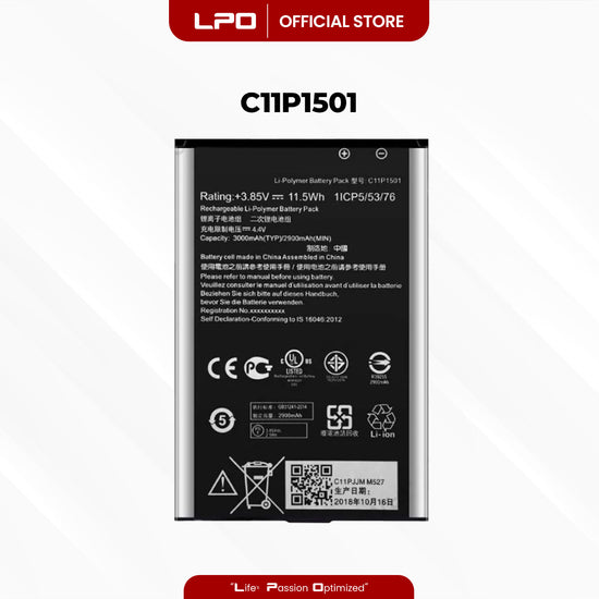 Cellphone Battery	Asus Zenfone 2 Laser 2015	C11P1501 Compatible with Asus Zenfone 2 Laser