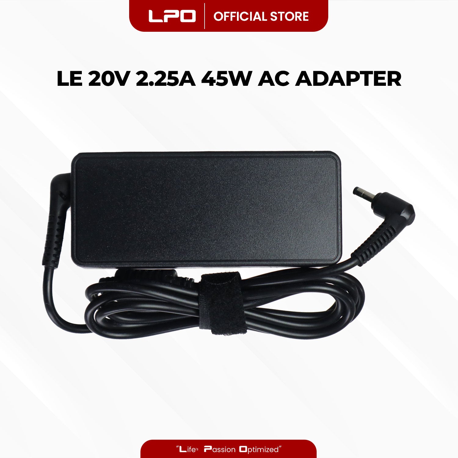 Laptop Charger Lenovo 20V 2.25A 45W Bullet Pin 4.0mm x 1.7mm Compatible with Lenovo Yoga C640-13IML