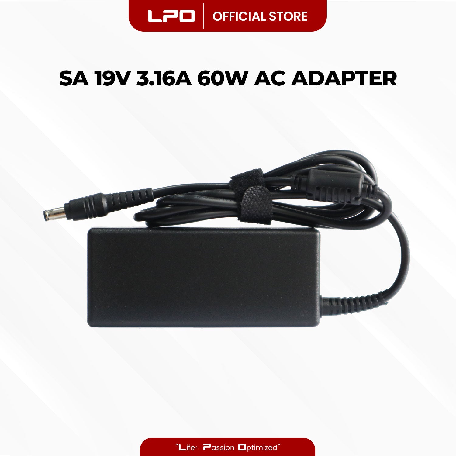 Laptop Charger Samsung 19V 3.16A 60W Common Pin 5.5mm x 3.0mm Compatible with Samsung R428