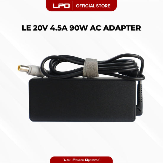 Laptop Charger Lenovo 20V 4.5A 90W Gray Pin 7.9mm x 5.5mm Compatible with Lenovo ThinkPad 417032U