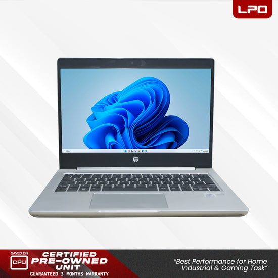 LPO Laptop Hp Probook 430 G7 Intel Core i7-10210U CPU @1.60Ghz 8GB DDR4 256GB SSD Win 11 Pro 13.3