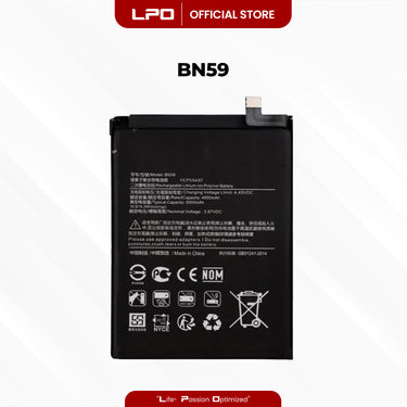 Cellphone Battery Xiaomi Redmi Note 10 2021 BN59 Compatible with Xiaomi Redmi Note 10S 2021 - LPO Laptop PC-Outlet