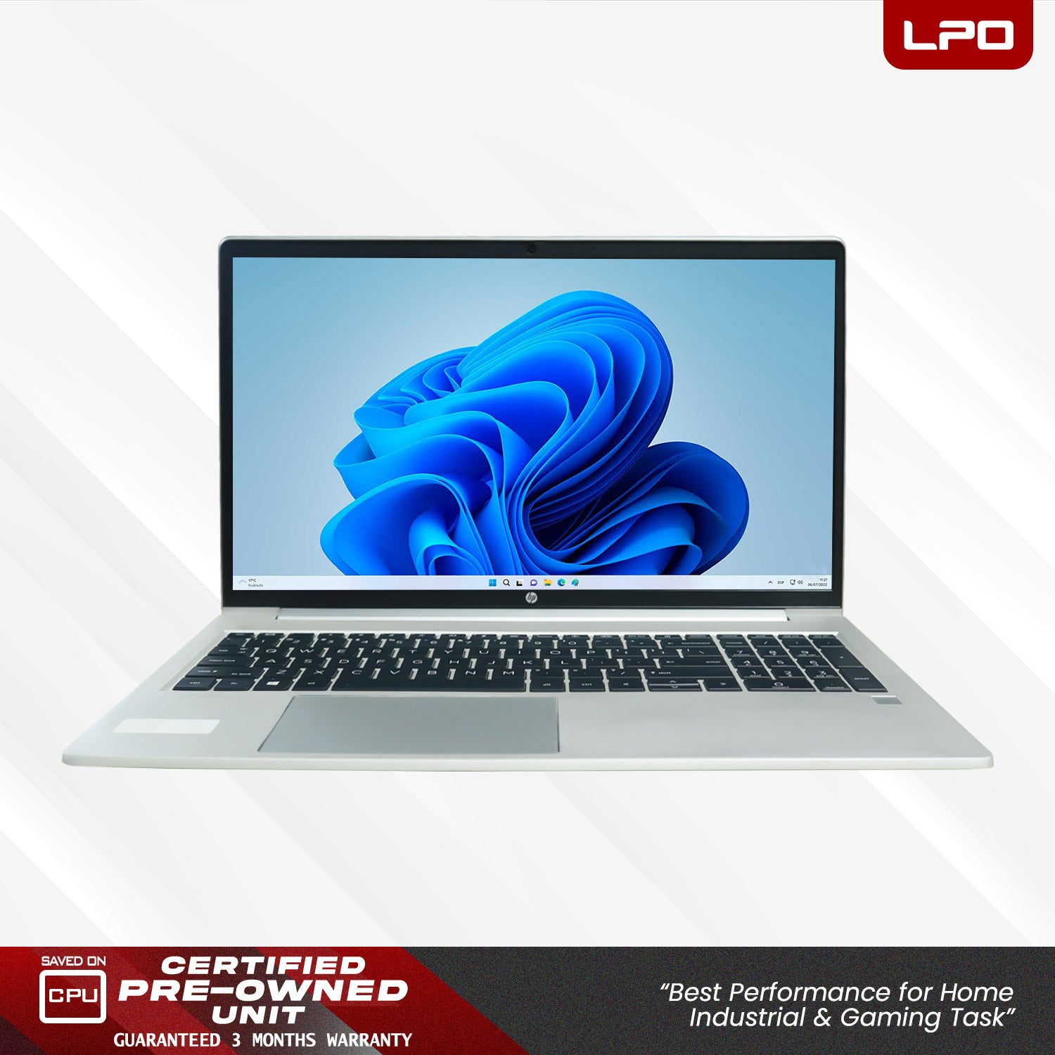 LPO Laptop HP ProBook 450 G8 Intel Core i7-1156G7 @ 2.80GHz 8GB DDR4 512GB SSD 15.6