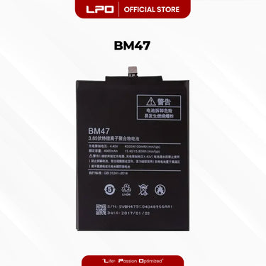 Cellphone Battery Xiaomi Redmi 3S 2016 BM47 Compatible with 2016031 - LPO Laptop PC-Outlet