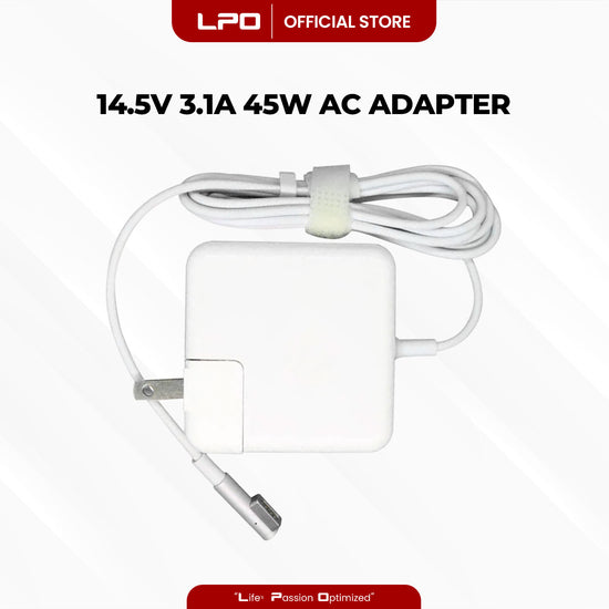 Laptop Charger MacBook 14.5V 3.1A 45W L Style Compatible with MacBook Air 11 inch and 13 inch: MacBook Air (13 inches, mid-2011) MacBook Air (11 inches, mid-2011) MacBook Air (13 inches, late 2010) MacBook Air (11 inches, late 2010)