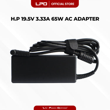 Laptop Charger HP 19.5V 3.33A 65W Blue Pin 4.5mm x 3.0mm Compatible with TPN-CA16, PPP009C, PA-1650-32H3