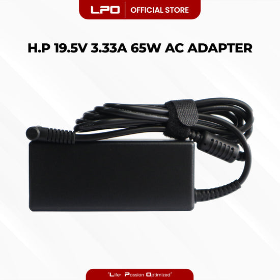 Laptop Charger HP 19.5V 3.33A 65W Blue Pin 4.5mm x 3.0mm Compatible with TPN-CA16, PPP009C, PA-1650-32H3