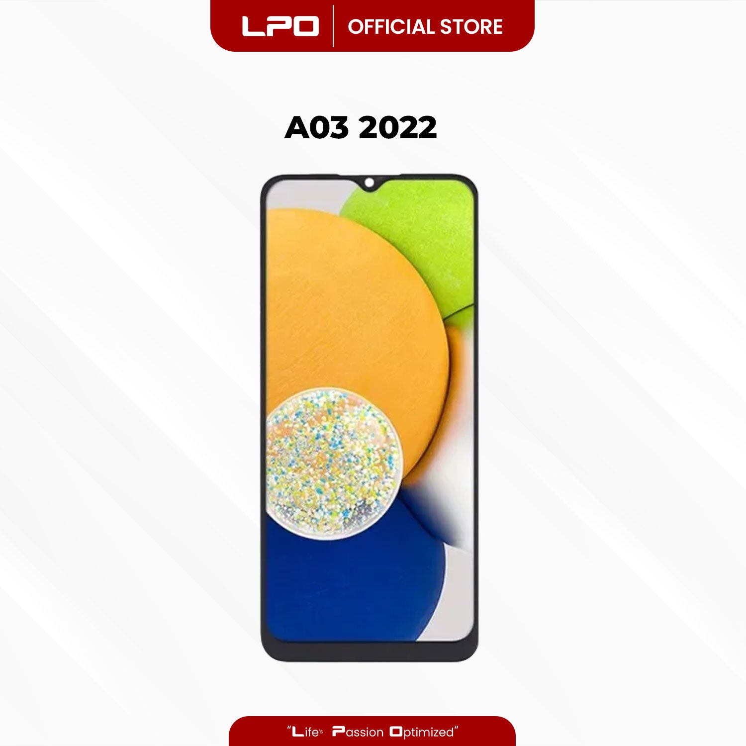 Cellphone LCD Screen	6.5 Samsung Galaxy A03 2022 Compatible with 