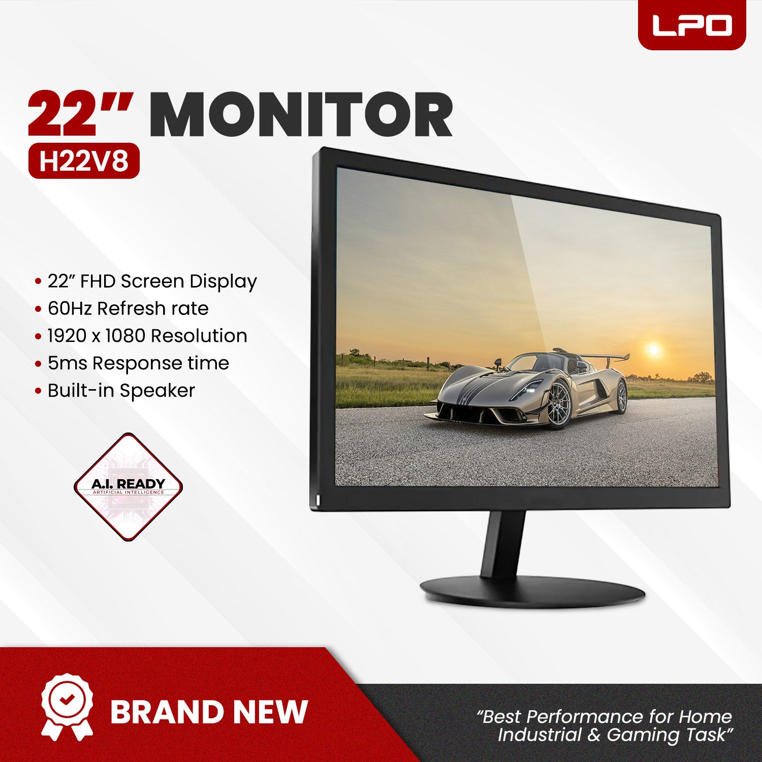 LPO NVision H22V8 22