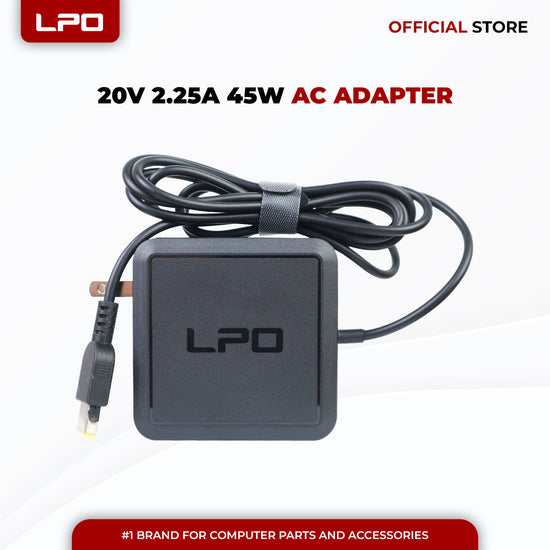 Laptop Charger Lenovo 20V 2.25A 45W USB Pin Compatible with Lenovo ADLX45NLC3A ADLX45NCC3A