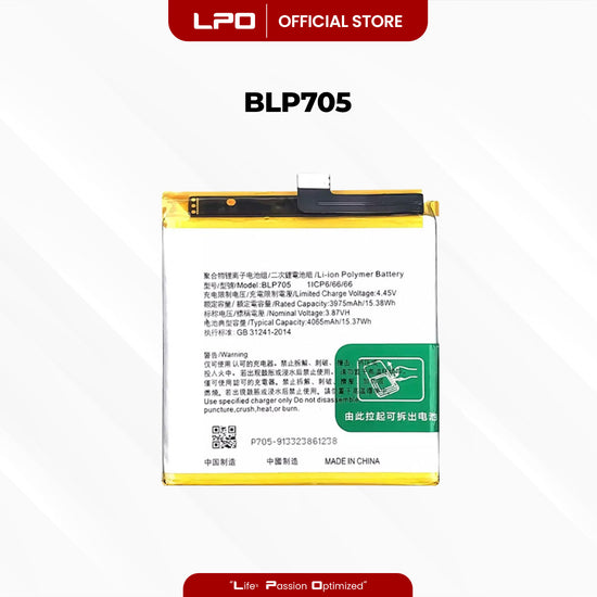 Cellphone Battery Oppo Reno 5G 2019 BLP705 Compatible with CPH1921