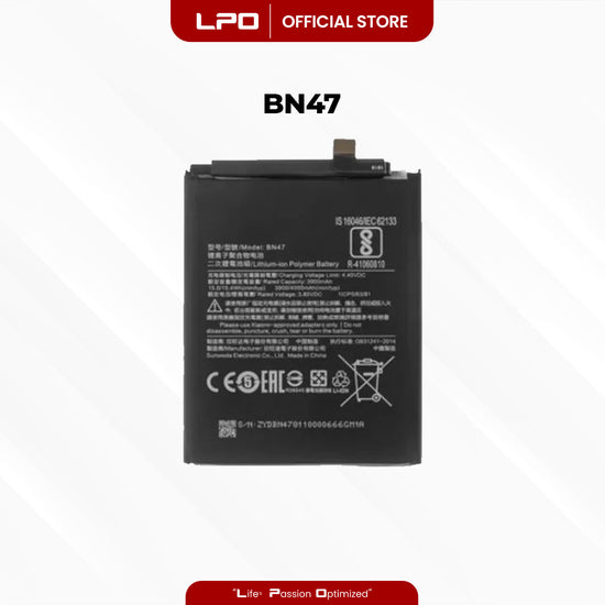 Cellphone Battery Xiaomi Mi A2 Lite (Redmi 6 Pro) 2018 BN47 Compatible with M1805D1SG - LPO Laptop PC-Outlet