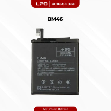 Cellphone Battery Xiaomi Redmi Note 3 2016 BM46 Compatible with 2015116, 2015161 - LPO Laptop PC-Outlet