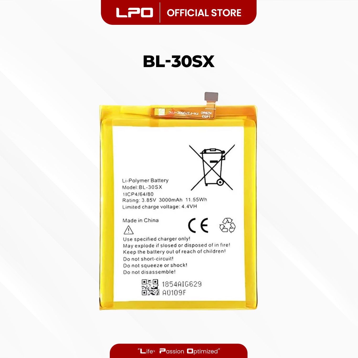 Cellphone Battery	Infinix S2 Pro 2017 BL-30SX Compatible with Infinix S2 Pro 2017, S2