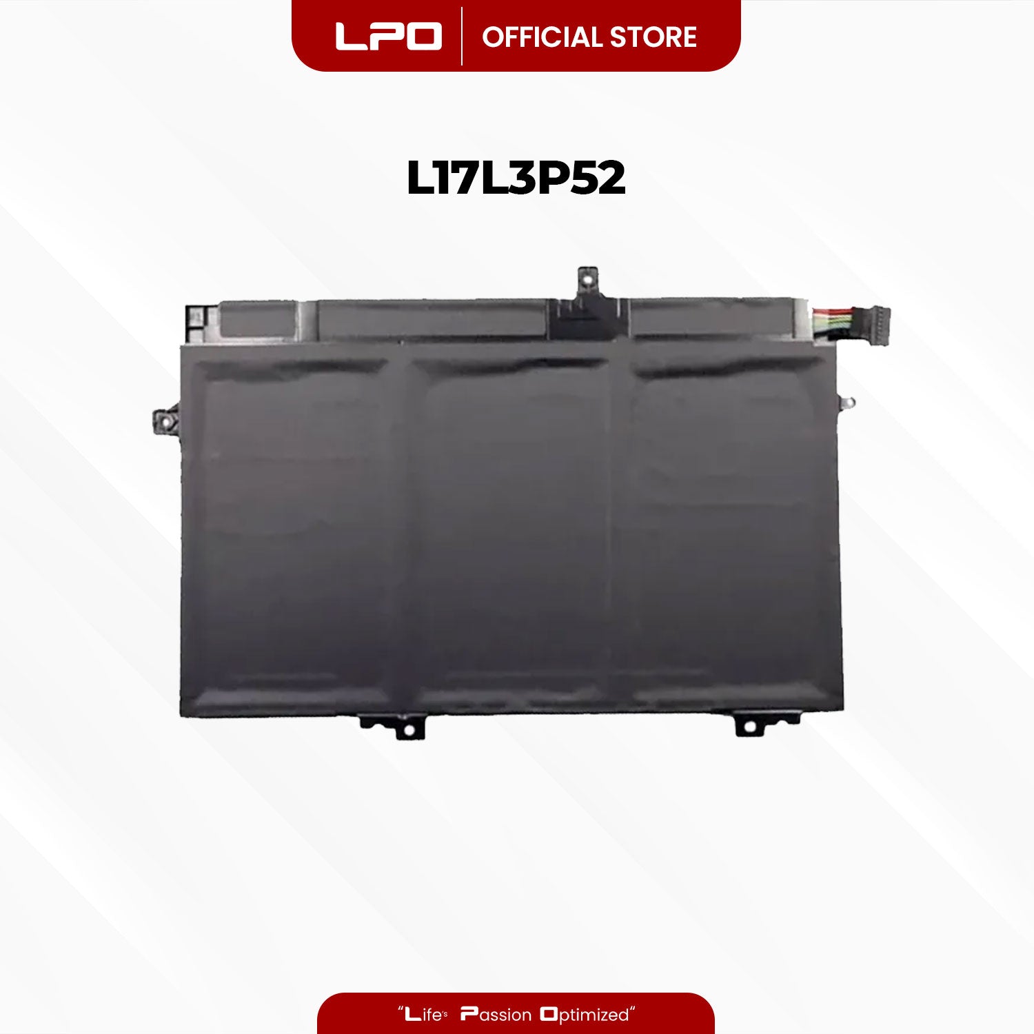 Laptop Battery L17L3P52 Compatible with Lenovo L480 L580 Series