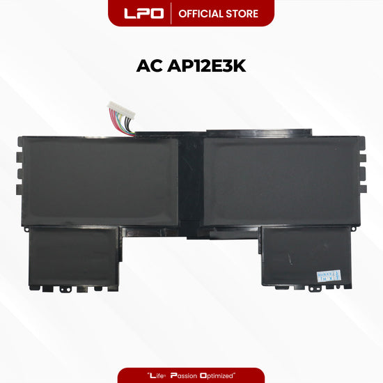 Laptop Battery AP12E3K Compatible with Acer Aspire S Ultrabook Series Aspire S7 191 Ultrabook Series - LPO Laptop PC-Outlet
