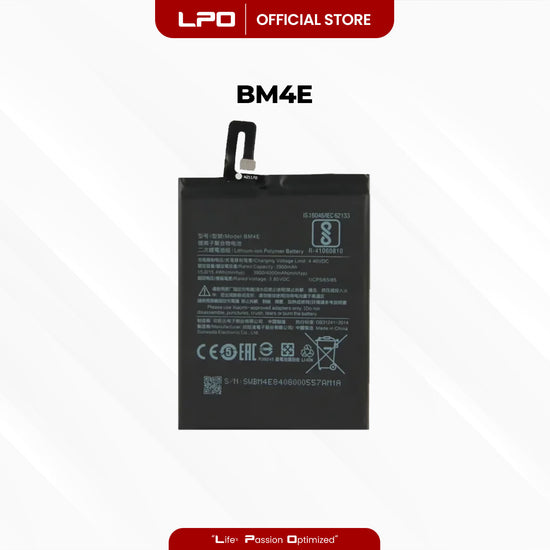 Cellphone Battery Xiaomi Pocophone F1 2018 BM4E Compatible with M1805E10A, POCO F1 - LPO Laptop PC-Outlet