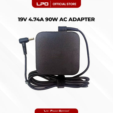 Laptop Charger Asus 19V 4.74A 90W Male Pin 4.5mm x 3.0mm Compatible with Asus Zenbook X560U UX480F x560UD