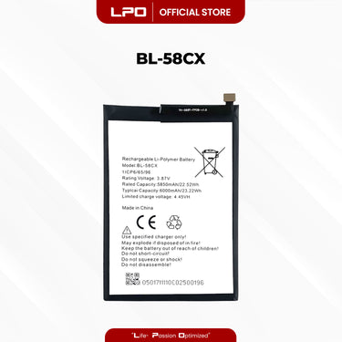 Cellphone Battery	Infinix Hot 10i 2021 BL-58CX Compatiblr with Infinix Hot 10i 2021, X659B, PR652B, X658E, PR652C, X658B - LPO Laptop PC-Outlet