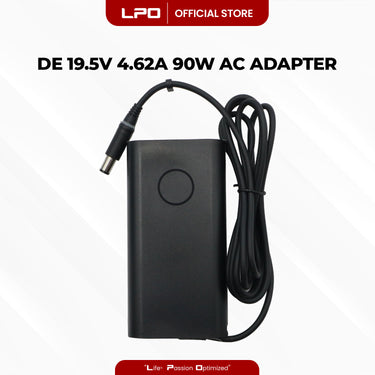 Laptop Charger Dell 19.5V 4.62A 90W Circle Pin 7.4mm x 5.0mm Compatible with PA-10