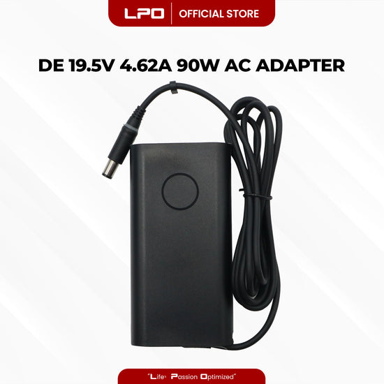 Laptop Charger Dell 19.5V 4.62A 90W Circle Pin 7.4mm x 5.0mm Compatible with PA-10