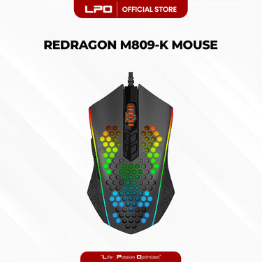 Redragon Memeanlion M809-K Honeycomb Gaming Mouse Black