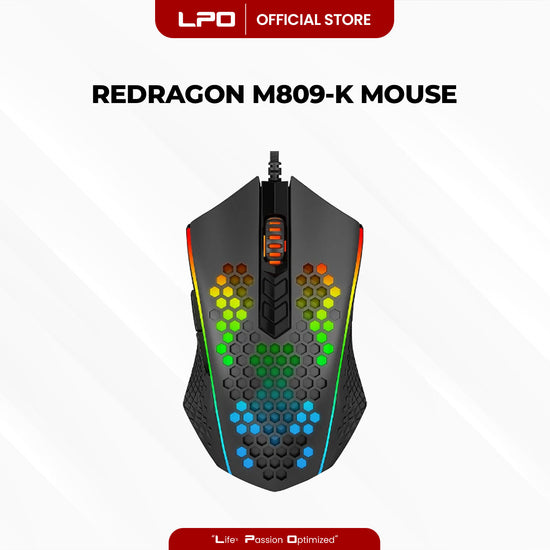 Redragon Memeanlion M809-K Honeycomb Gaming Mouse Black