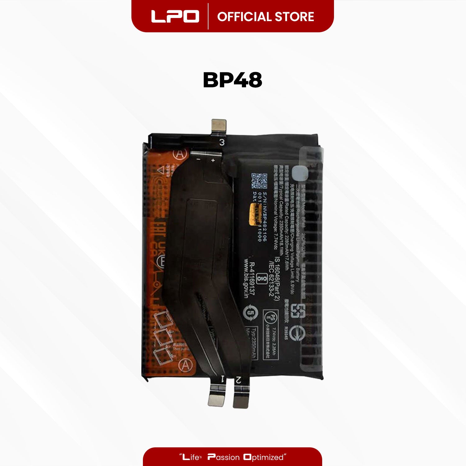 Cellphone Battery Xiaomi Poco F4 GT 2022 BP48 Compatible wtih 21121210G - LPO Laptop PC-Outlet