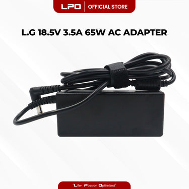 Laptop Charger LG 18.5V 3.5A 65W Circle Pin 6.5mm x 4.4mm Compatible with LG R400 Series