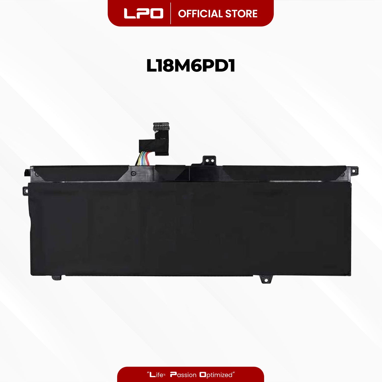Laptop Battery L18M6PD2 L18M6PD1 Compatible with Lenovo ThinkPad X13 X390 X395 02DL020 02DL017 - LPO Laptop PC-Outlet