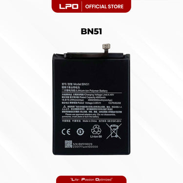 Cellphone Battery Xiaomi Redmi 8 2019 BN51 Compatible with Xiaomi Redmi 8A, Redmi 8A Dual, Redmi 8A Pro - LPO Laptop PC-Outlet