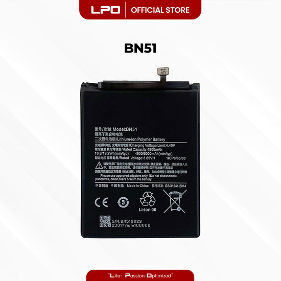Cellphone Battery Xiaomi Redmi 8 2019 BN51 Compatible with Xiaomi Redmi 8A, Redmi 8A Dual, Redmi 8A Pro - LPO Laptop PC-Outlet