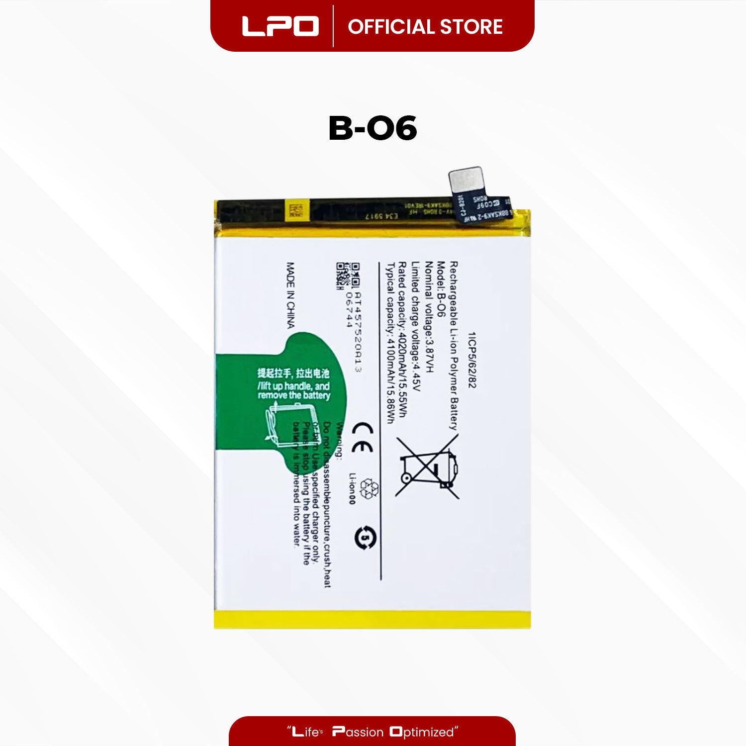 Cellphone Battery Vivo V20 SE 2020 B-O6 Compatible with V2022, V2023 - LPO Laptop PC-Outlet