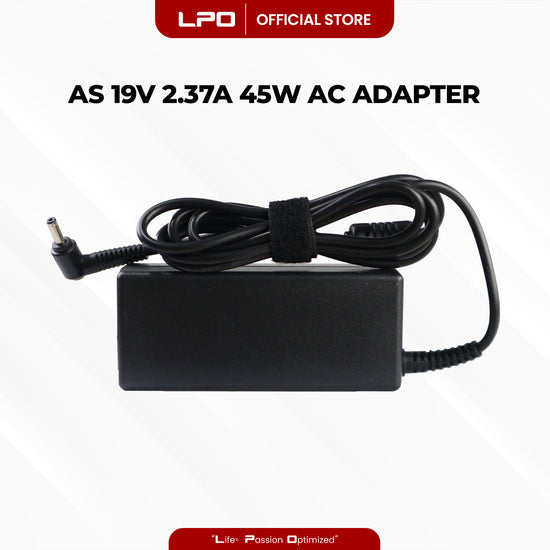 Laptop Charger Asus 19V 2.37A 45W Small Pin 4.0mm x 1.35mm Compatible with Asus TP300L X540L