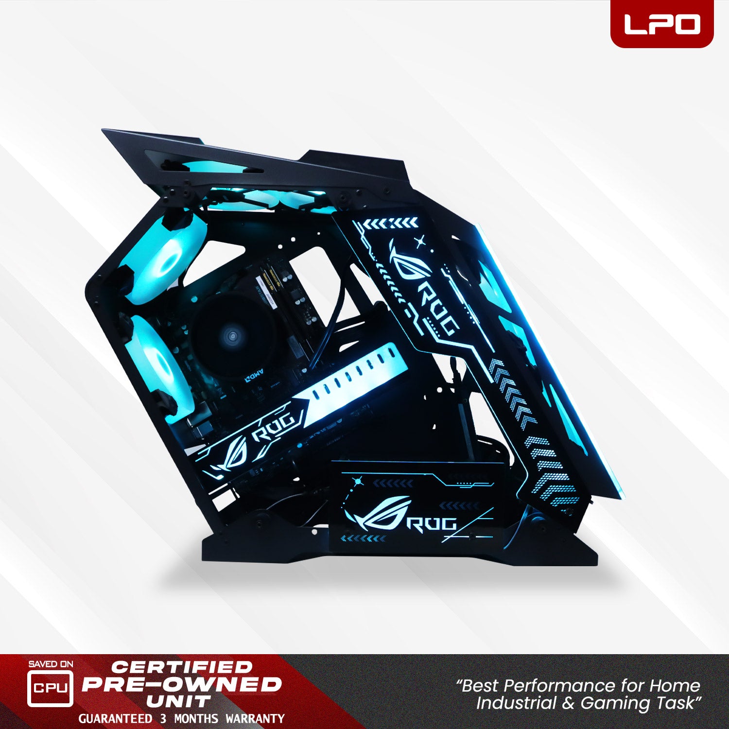 Gaming Unit AMD Ryzen 5 5600G @ 3.9GHz Biostar A520MHP AM4 Socket Team Group 16GB DDR4 (2x8GB) 3200MHz 120GB 2.5