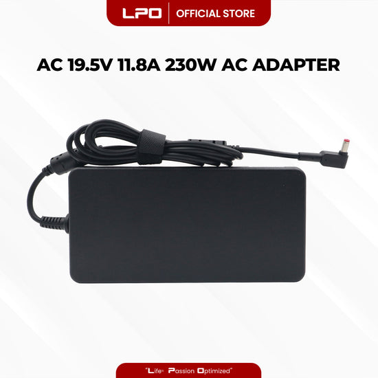 Laptop Charger Acer 19.5V 11.8A 230W Red Pin 5.5mm x 1.7mm Compatible with Acer Nitro 5 N20C1
