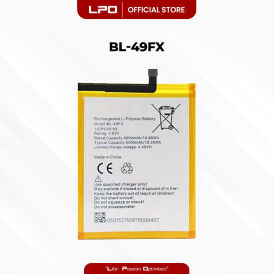 Cellphone Battery	Infinix Hot 8 2019	BL-49FX Compatible with X650C, X650B, X650D - LPO Laptop PC-Outlet