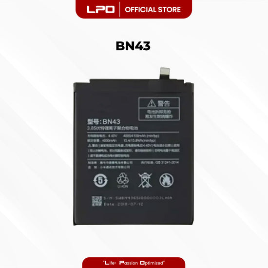Cellphone Battery Xiaomi Redmi Note 4X BN43 Compatible with Xiaomi Redmi Note 4 2017, 2016100 - LPO Laptop PC-Outlet