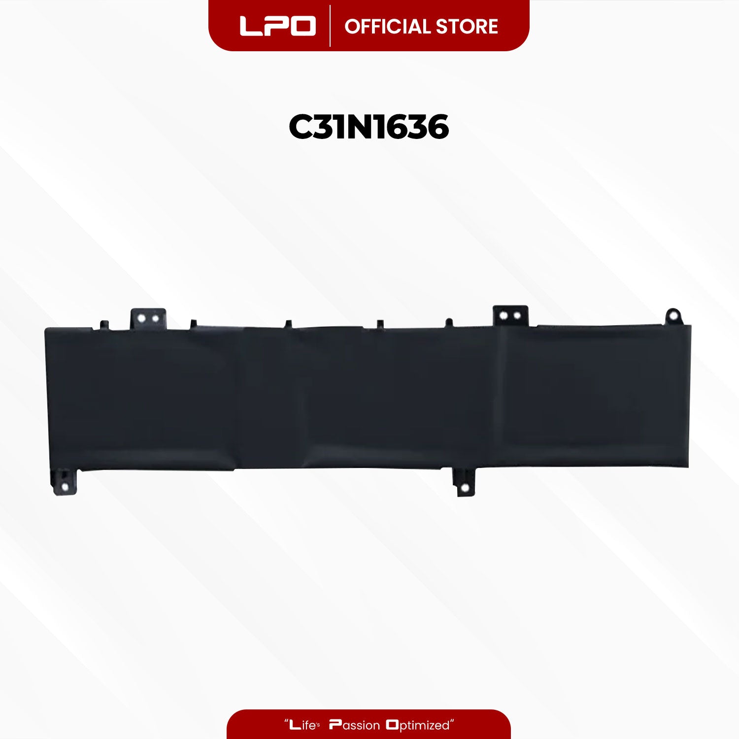 Laptop Battery C31N1636 Compatible with Asus VivoBook Pro 15 N580GD-E4047T, N580VD-DM039T