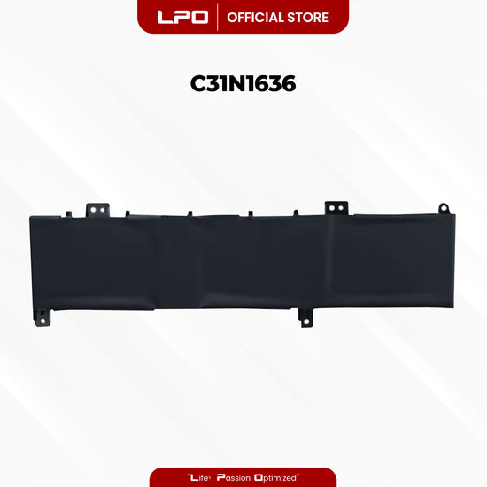 Laptop Battery C31N1636 Compatible with Asus VivoBook Pro 15 N580GD-E4047T, N580VD-DM039T