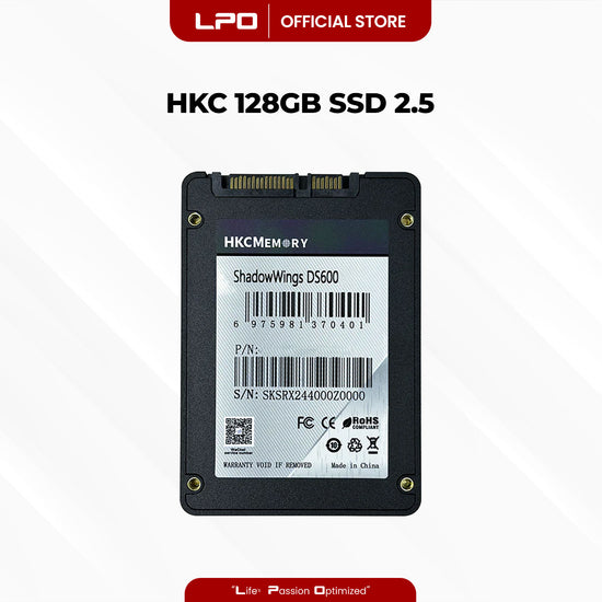 HKC 128GB SATA SSD 2.5 For Laptop and Desktop