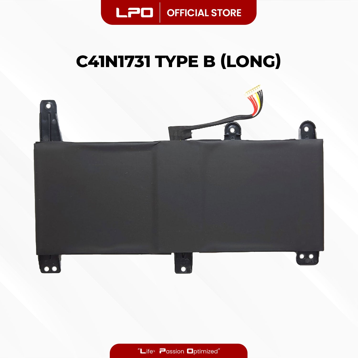 Laptop Battery C41N1731 TYPE B (LONG) Compatible with Asus Rog STRIX G15 G512LWS-AZ001T