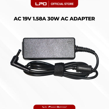 Laptop Charger Acer 19V 1.58A 30W Common Pin 5.5mm x 2.5mm Compatible with Acer Aspire One 11.6
