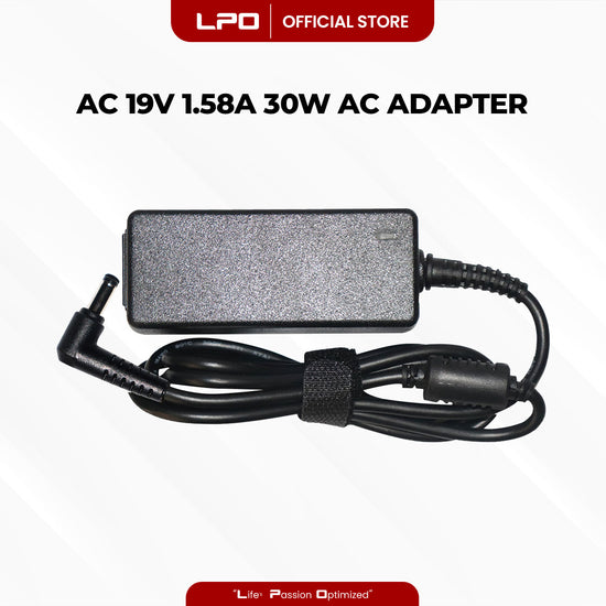 Laptop Charger Acer 19V 1.58A 30W Common Pin 5.5mm x 2.5mm Compatible with Acer Aspire One 11.6