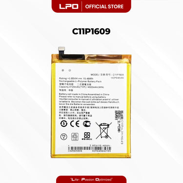 Cellphone Battery	Asus Zenfone 3 Max ZC553KL 2016 C11P1609 Compatible with X00DDB