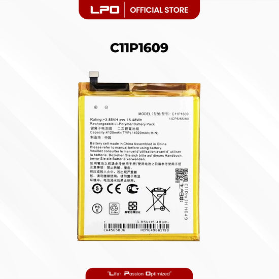 Cellphone Battery	Asus Zenfone 3 Max ZC553KL 2016 C11P1609 Compatible with X00DDB