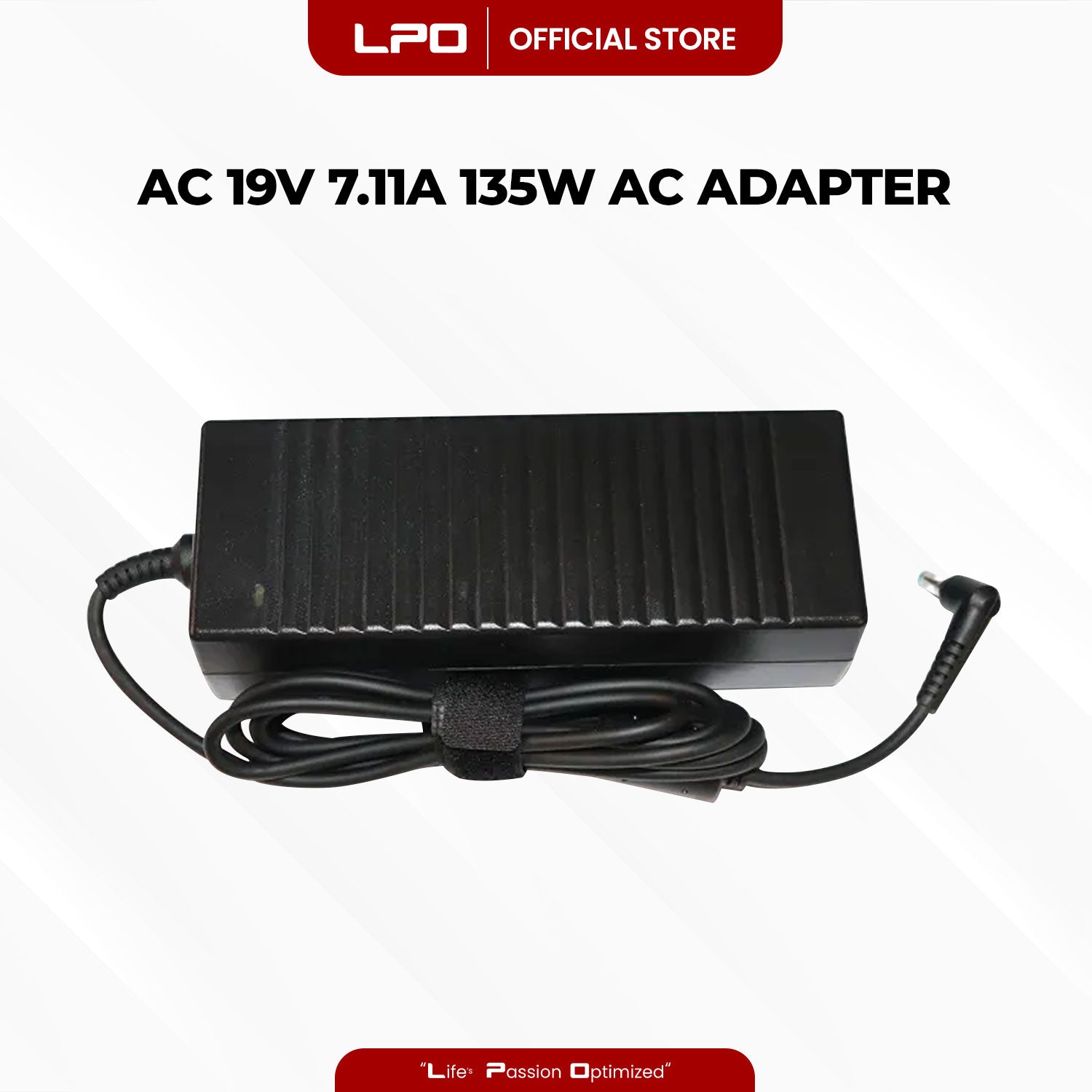 Laptop Charger Acer 19V 7.11A / 7.1A 135W Blue Pin 5.5mm x 1.7mm Compatible with Acer Nitro 5 AN515-54