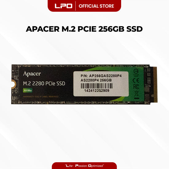 Apacer AS2280P4 256GB M.2 PCIe Gen3 x4 SSD (AP256GAS2280P4)