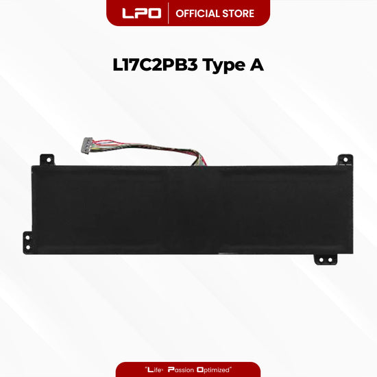 Laptop Battery L17C2PB3 Type A Compatible with Lenovo V130-15IGM V130-15IKB V330-15IKB - LPO Laptop PC-Outlet